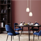Lampa wisząca NIKI, chrom/dymiony, 1x40W E14