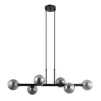 Lampa wisząca OLBIA dł. 92cm 6xG9 | czarny
