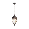 Lampa wisząca Outdoor Fleur IP44 1xE27 O414PL-01BZ | Brąz antyczny