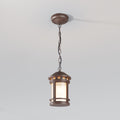 Lampa wisząca Outdoor Salamanca IP44 1xE27 O031PL-01BR | Brązowy