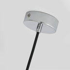 Lampa wisząca PALLA, mała, chrom, 1x40W E14