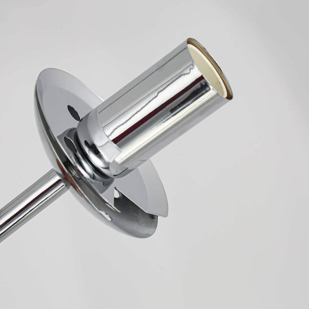 Lampa wisząca PALLA, mała, chrom, 1x40W E14