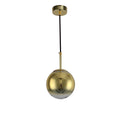 Lampa wisząca PALLA, mała, złota, 1x40W E14