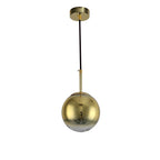 Lampa wisząca PALLA, mała, złota, 1x40W E14