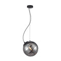 Lampa wisząca Perona śr. 25cm E27 | czarny