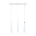 Lampa wisząca Pietro dł. 57cm 3xGU10 | biały