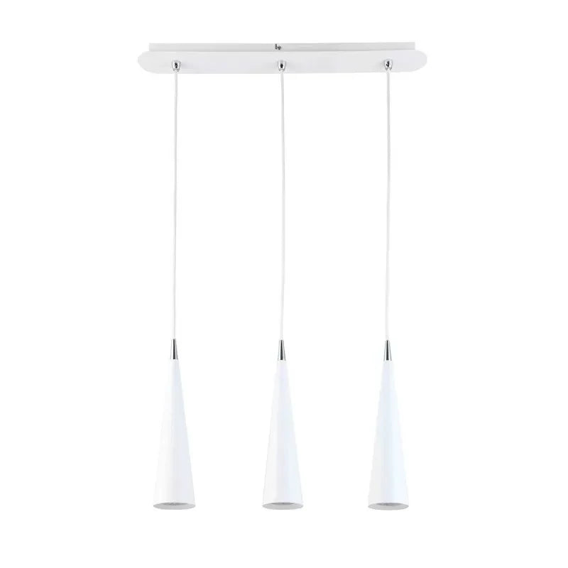 Lampa wisząca Pietro dł. 57cm 3xGU10 | biały