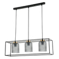 Lampa wisząca RETRO Sinella szer. 69,5cm 3xE27 | czarny