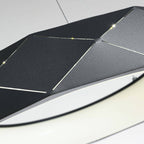 Lampa wisząca REUS LED czarna 60cm