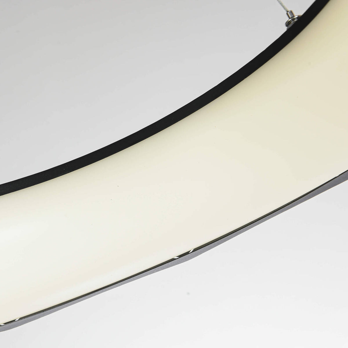 Lampa wisząca REUS LED czarna 60cm