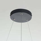 Lampa wisząca REUS LED czarna 60cm