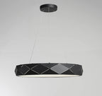 Lampa wisząca REUS LED czarna 60cm