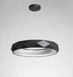 Lampa wisząca REUS LED czarna 60cm