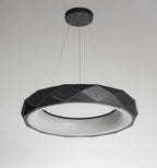 Lampa wisząca REUS LED czarna 60cm