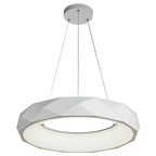 Lampa wisząca REUS, biała, 36W LED, barwa neutralna 4000K