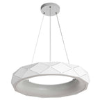 Lampa wisząca REUS, biała, 36W LED, barwa neutralna 4000K