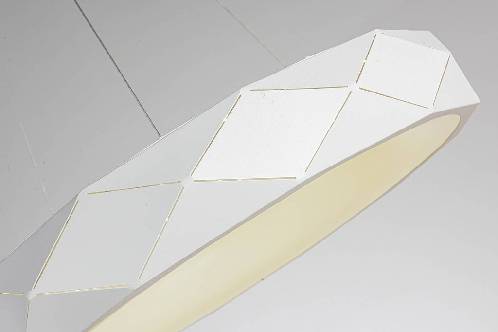 Lampa wisząca REUS, biała, 36W LED, barwa neutralna 4000K