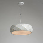 Lampa wisząca REUS biała 47cm