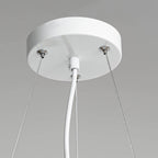Lampa wisząca REUS biała 47cm