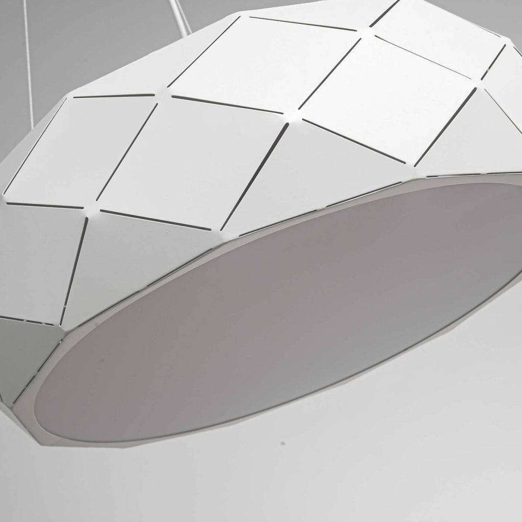 Lampa wisząca REUS biała 47cm