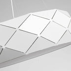 Lampa wisząca REUS biała 47cm