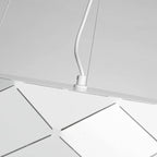 Lampa wisząca REUS biała 47cm