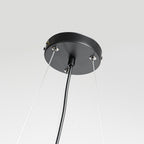 Lampa wisząca REUS czarna 47cm