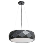 Lampa wisząca REUS czarna 47cm
