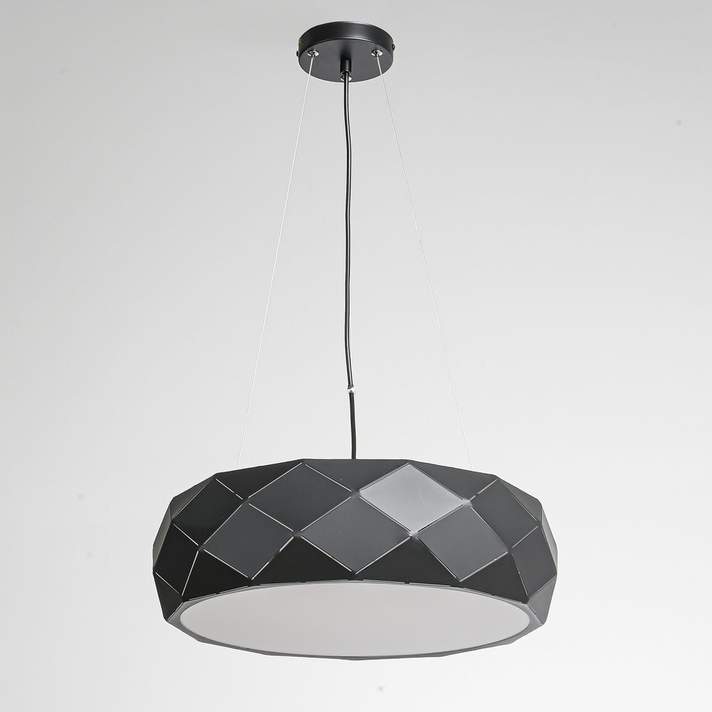 Lampa wisząca REUS czarna 47cm