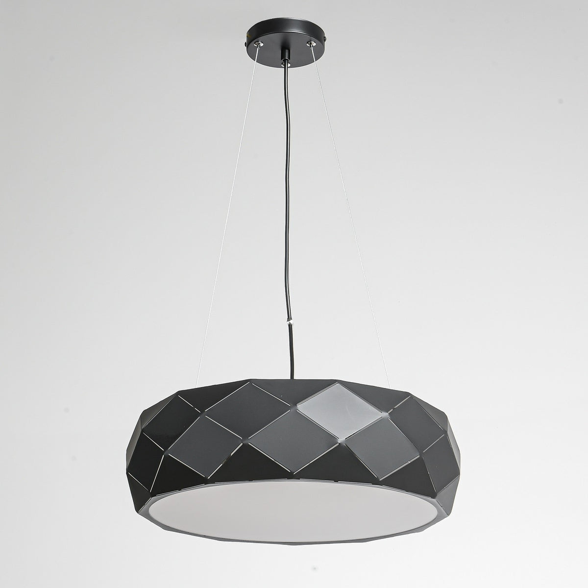 Lampa wisząca REUS czarna 47cm