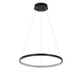 Lampa wisząca RING, mała, czarna, 24W LED, barwa neutralna 4000K