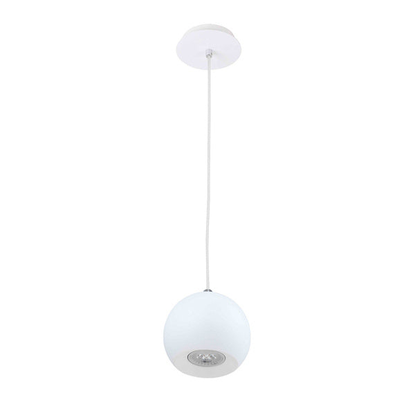 Lampa wisząca Rodrigo śr. 15cm GU10 barwa ciepła 3000K | biały