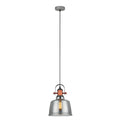 Lampa wisząca SIMALTO śr. 23cm E27 | grafit