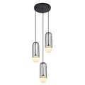 Lampa wisząca SIMON śr. 30cm 3xG9 | złoty/biały