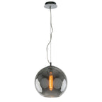 Lampa wisząca SPECTRE śr. 28cm E27 | dymiony