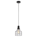 Lampa wisząca SYNTHIA śr. 16cm E27 | czarny