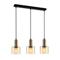Lampa wisząca Santia wys. cał. 94,5cm 3xE27 | miedziany