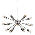 Lampa wisząca THEO śr. 64cm 18xE27 | chrom