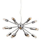 Lampa wisząca THEO śr. 64cm 18xE27 | chrom