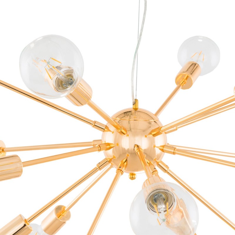 Lampa wisząca THEO śr. 64cm 18xE27 | złoty