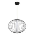 Lampa wisząca TREVISO, mała, czarna, 18W LED, barwa neutralna 4000K