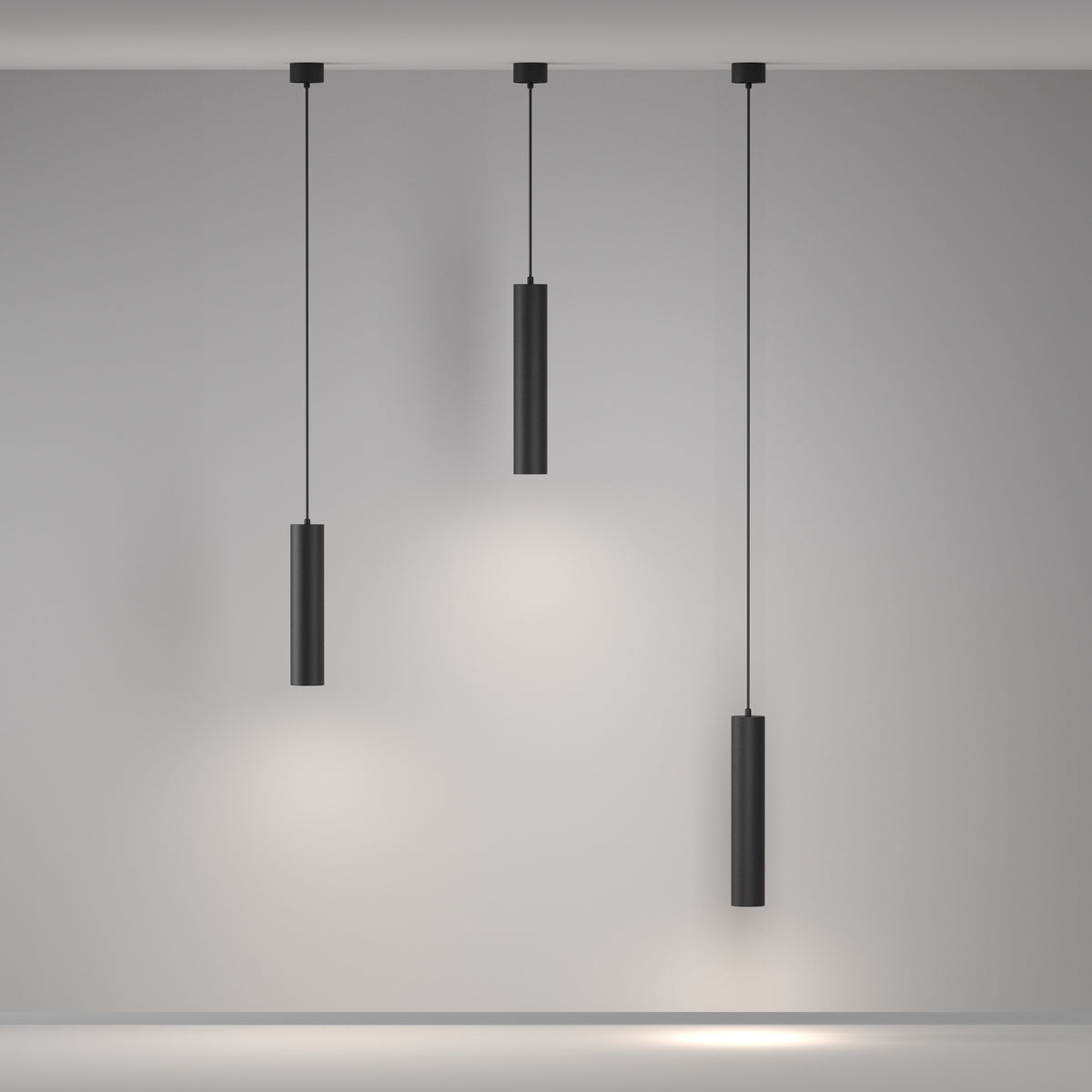 Lampa wisząca Technical Artisan IP20 1xGU10 P082PL-GU10-B | Czarny