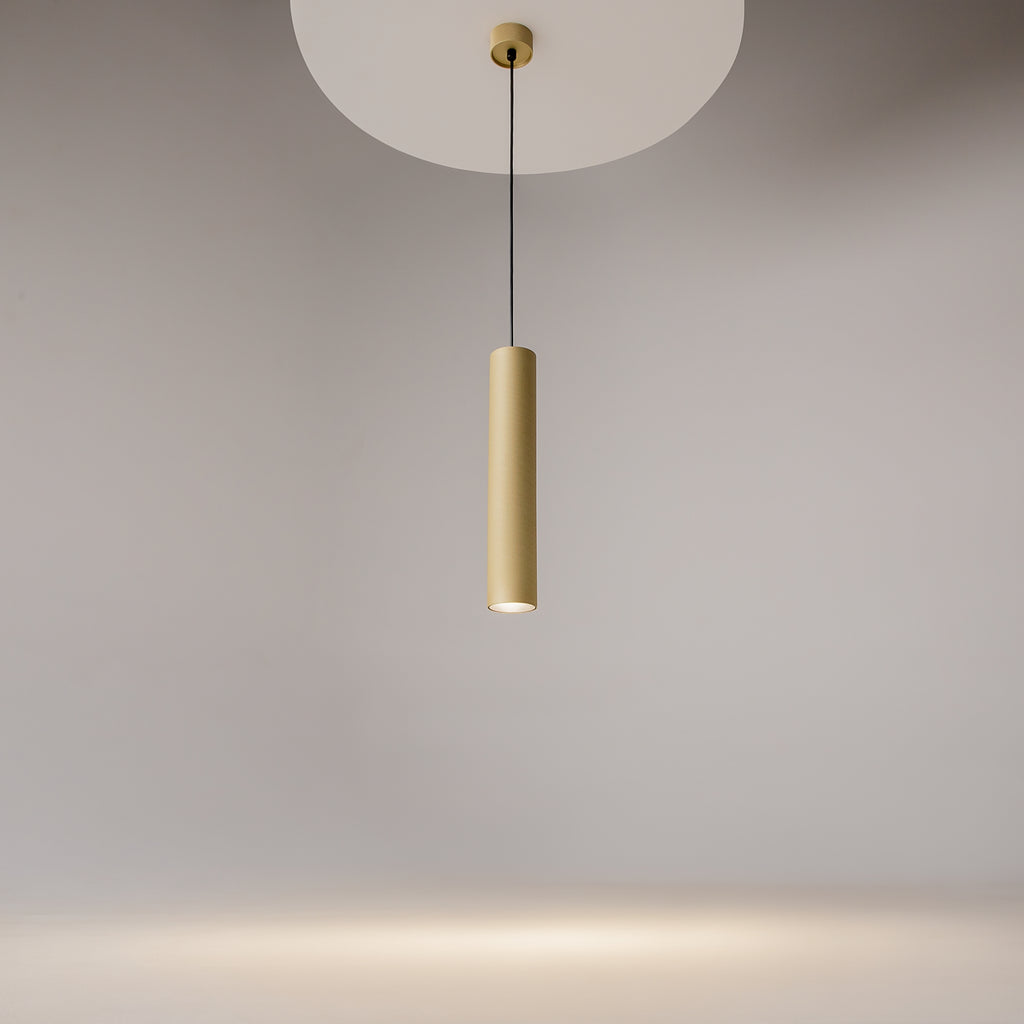 Lampa wisząca Technical Artisan IP20 1xGU10 P082PL-GU10-MG | Matowe złoto