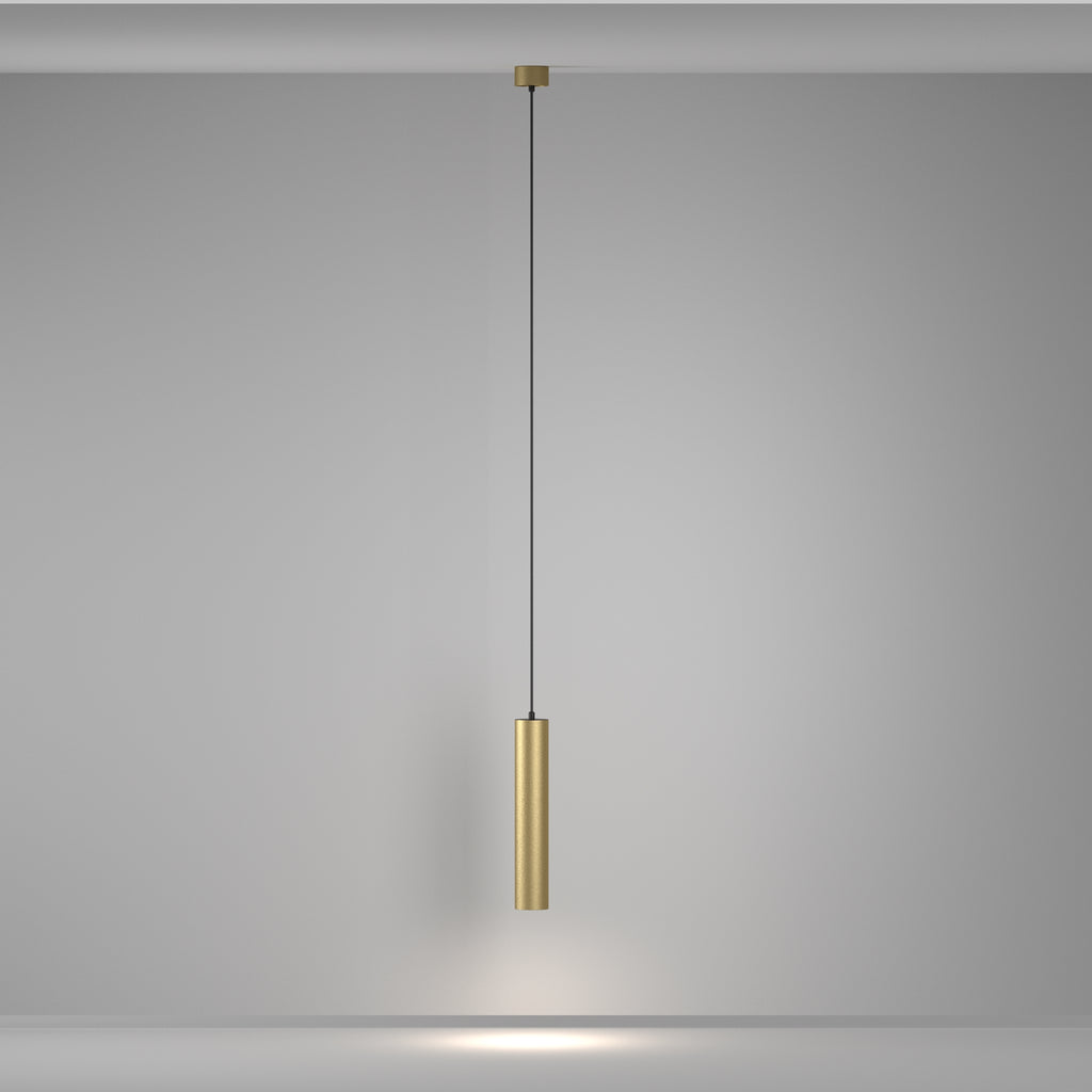 Lampa wisząca Technical Artisan IP20 1xGU10 P082PL-GU10-MG | Matowe złoto