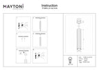 Lampa wisząca Technical Calipso IP20 1xGU10 P106PL-01-GU10-B | Czarny