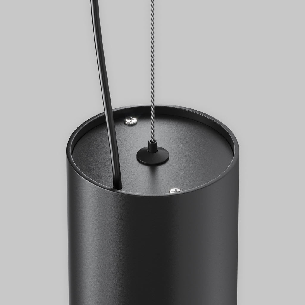 Lampa wisząca Technical Efir IP20 x P089PL-25W3K-B | Czarny
