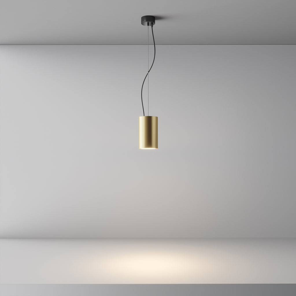 Lampa wisząca Technical Efir IP20 x P089PL-25W3K-MG | Matowe złoto