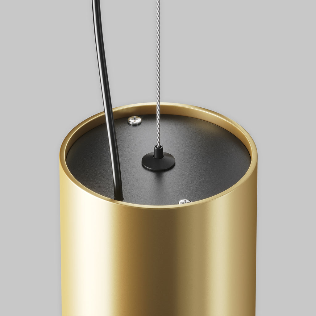 Lampa wisząca Technical Efir IP20 x P089PL-33W3K-MG | Matowe złoto