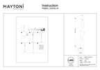 Lampa wisząca Technical Efir IP20 x P089PL-33W3K-W | Biały