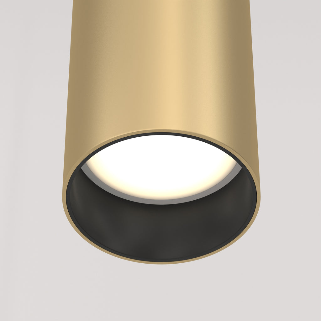 Lampa wisząca Technical Focus IP20 1xGU10 P075PL-01MG | Matowe złoto